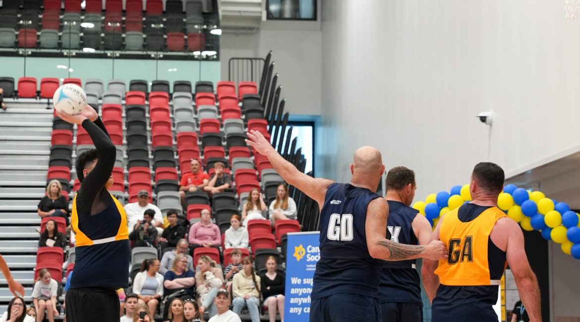 Cancer Society Southern One Goal Beat Cancer Celebrity Netball