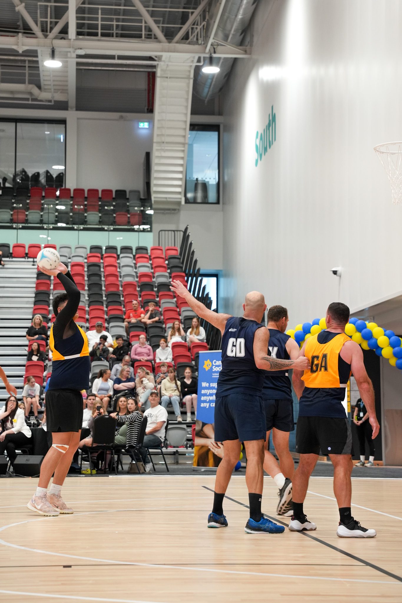 Cancer Society Southern One Goal Beat Cancer Celebrity Netball